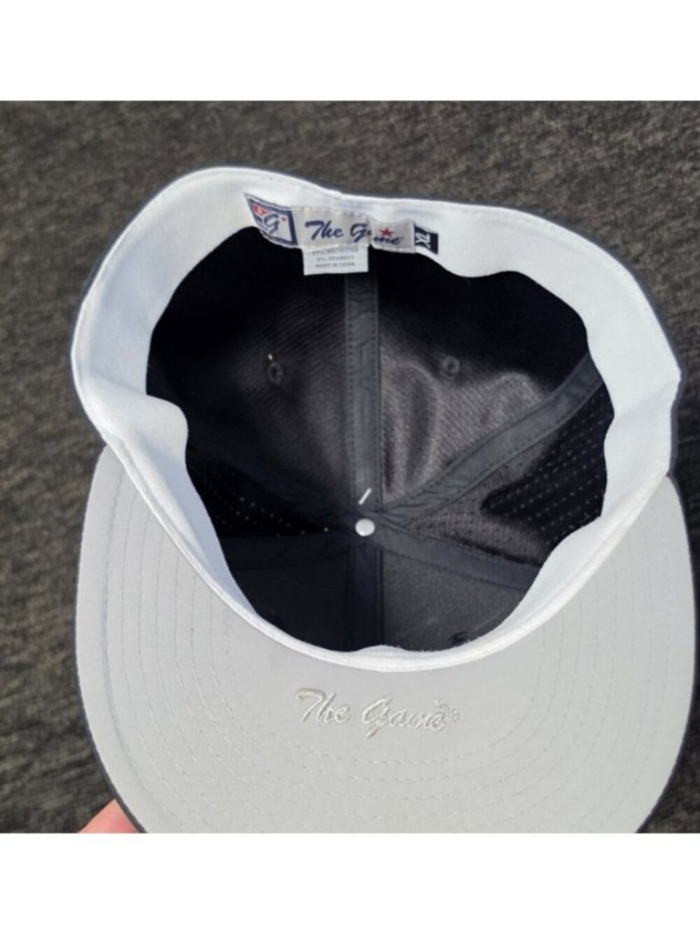 Brand New TBT Swag Baseball Mens XL Black Fitted Performance Hat The Game - Picture 4 of 4